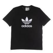 Adidas Trefoil Logo Svart/Vit T-shirt Black, Herr