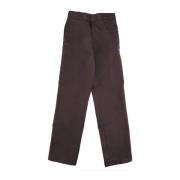 Dickies Mörkbruna arbetsbyxor med fickor Brown, Herr