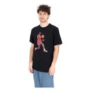 Jordan Pointillism Graphics Tee Svart/Vit Black, Herr