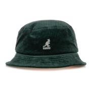 Kangol Cord Bucket Hat med sammet Green, Herr