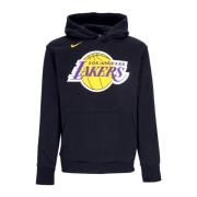 Nike NBA Essential Fleece Hoodie Svart Blue, Herr