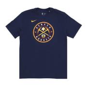 Nike Denver Nuggets Logo T-tröja Blue, Herr