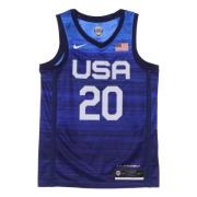 Nike USA Basketball Tank Top Blue, Herr