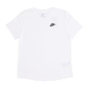 Nike Vit Sportswear Club Tee Kortärmad White, Dam