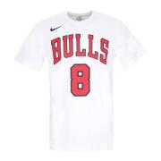 Nike Chicago Bulls NBA Tee Zach Lavine White, Herr