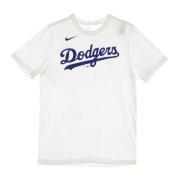 Nike Dodgers Baseball Team Logo T-shirt White, Herr