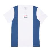 Nike Air Top White/court Blue T-shirt White, Herr