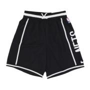 Nike Brooklyn Nets Basketshorts Svart Black, Herr