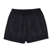 Octopus Tentacles Badshorts Grå/Svart Black, Herr