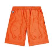 Octopus Shorts Orange, Herr