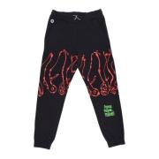 Octopus Svart Dripper Sweatpant Black, Herr