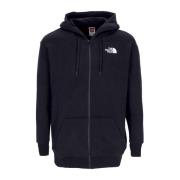 The North Face Svart Hoodie med Dragkedja och Dragsko Black, Dam