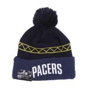 New Era NBA City Night Pom Pom Hat Blue, Unisex