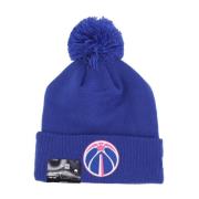 New Era NBA City Night Alt Grafisk Stickad Mössa Blue, Unisex