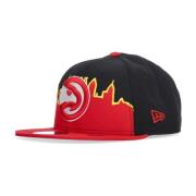 New Era Atlanta Hawks NBA Keps Svart Multicolor, Unisex