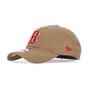 New Era Boston Red Sox Böjd Skärm Keps Beige, Unisex