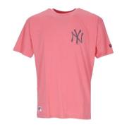 New Era MLB Bakre Kroppsfyll Print Tee Pink, Herr