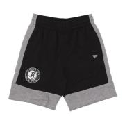 New Era NBA Färgblock Shorts Black, Herr