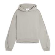 Axel Arigato Clove Tvättad Hoodie Brown, Dam