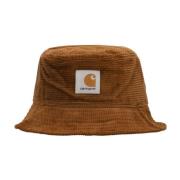 Carhartt Wip Fiskare Cord Bucket Hat Djup Brun Brown, Herr