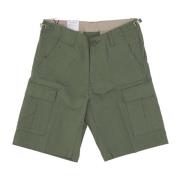 Carhartt Wip Cargo Byxor Grön Ripstop Tyg Green, Herr