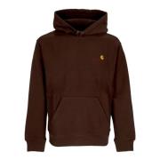 Carhartt Wip Script Tobacco Hoodie Brown, Herr