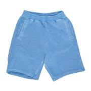 Carhartt Wip Färgade Tracksuit Shorts med Fickor Blue, Herr