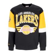 Mitchell & Ness NBA All Over Crew 3.0 Loslak Black, Herr