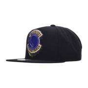 Mitchell & Ness NBA Big Face Flat Visor Cap Black, Herr