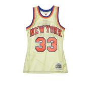 Mitchell & Ness Vintage Basketball Tank Top Patrick Ewing Beige, Herr