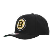 Mitchell & Ness Boston Bruins Böjd Skärmkeps Svart Black, Herr