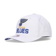 Mitchell & Ness St. Louis Blues Böjd Skärmkeps White, Herr