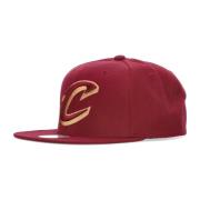 Mitchell & Ness Cleveland Cavaliers Snapback Keps Mörkröd Red, Herr