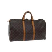 Louis Vuitton Vintage Pre-owned Canvas louis-vuitton-vskor Brown, Dam