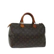 Louis Vuitton Vintage Pre-owned Canvas louis-vuitton-vskor Brown, Dam