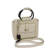 Gucci Vintage Pre-owned Laeder handvskor Beige, Dam