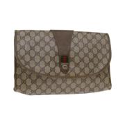 Gucci Vintage Pre-owned Canvas gucci-vskor Beige, Dam