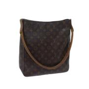 Louis Vuitton Vintage Pre-owned Canvas louis-vuitton-vskor Brown, Dam