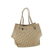 Dior Vintage Pre-owned Canvas dior-vskor Beige, Dam