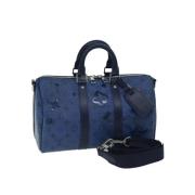 Louis Vuitton Vintage Pre-owned Canvas louis-vuitton-vskor Blue, Dam