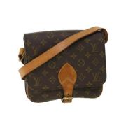 Louis Vuitton Vintage Pre-owned Canvas louis-vuitton-vskor Brown, Dam