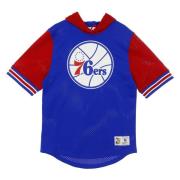 Mitchell & Ness NBA Buzzer Beater Mesh Hoody Blue, Herr