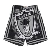 Mitchell & Ness Oakland Raiders Basketball Shorts Black, Herr