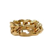 Gucci Vintage Pre-owned Metall ringar Yellow, Dam