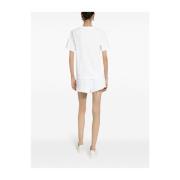 Dolce & Gabbana T-shirt med tryckt logotyp White, Dam