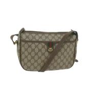 Gucci Vintage Pre-owned Canvas gucci-vskor Beige, Dam