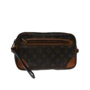 Louis Vuitton Vintage Pre-owned Canvas louis-vuitton-vskor Brown, Dam