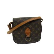 Louis Vuitton Vintage Pre-owned Canvas louis-vuitton-vskor Brown, Dam