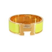 Hermès Vintage Pre-owned Metall armband Yellow, Dam