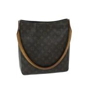 Louis Vuitton Vintage Pre-owned Canvas louis-vuitton-vskor Brown, Dam